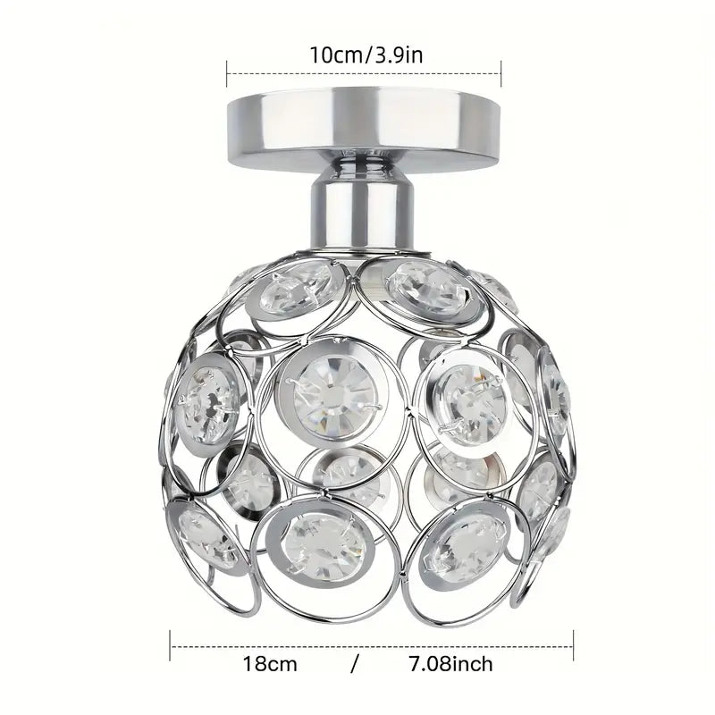 Modern Mini Crystal Ceiling Light