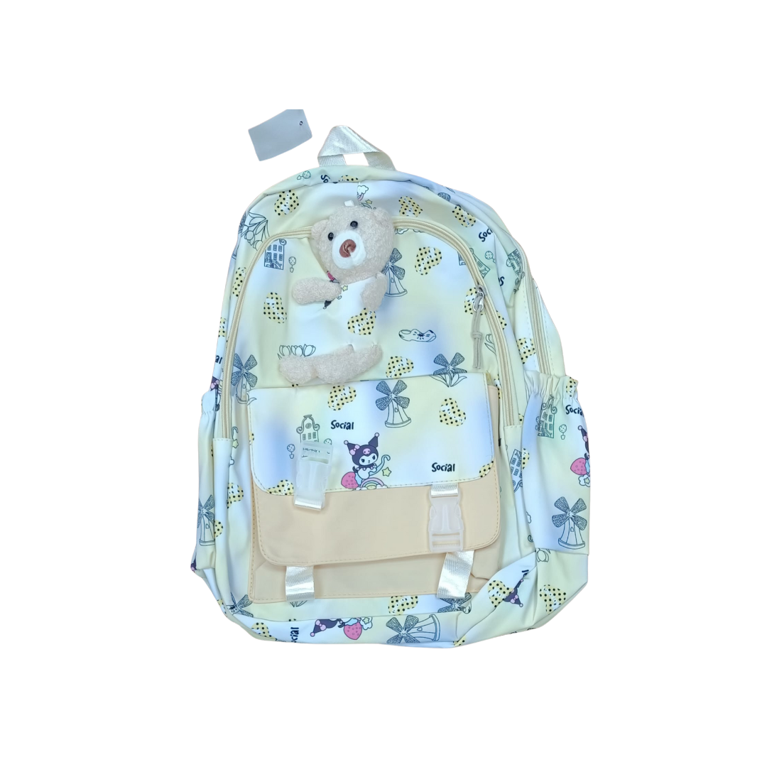 Fashion Girls School & LaptopvBackpack for Women Solid Color Laptop Backpack School Bag Teenagers Girls Travel Rucksack