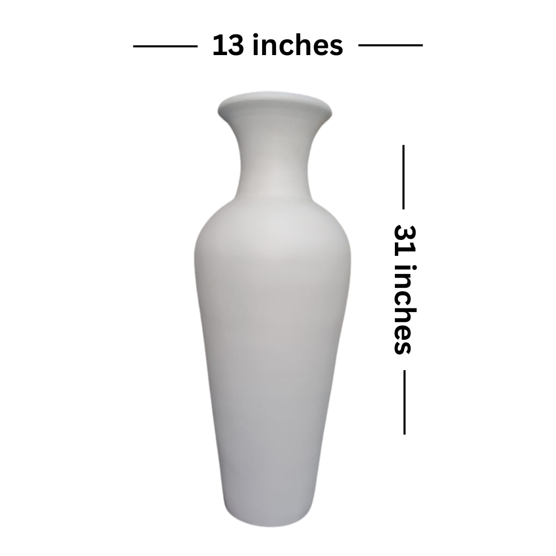 Vase Flower Pot (Without Plants)