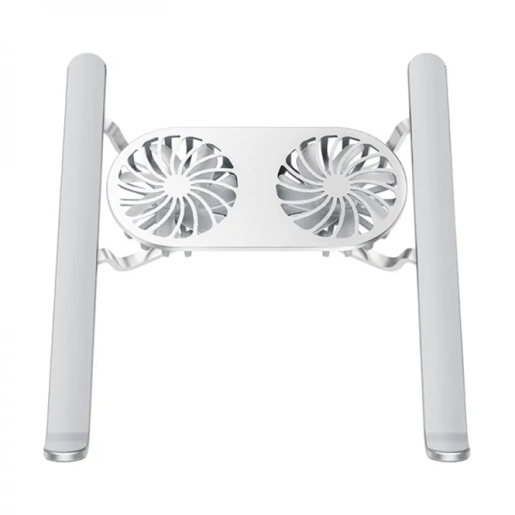 Foldable Adjustable Laptop Stand with Dual Fan Light Wiwu S400 Pro 5W 3000RPM