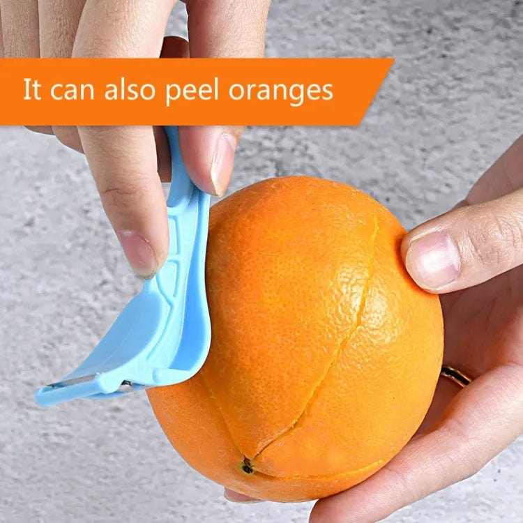 Stainless Steel Peeler Ring Peeling Manual Fruit Slicer 3 n1