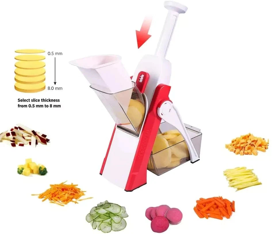 Brava Spring Slicer Vegetables Fruits Cutte