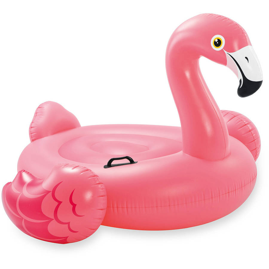 INTEX Ride -on Flamingo Swim Pool Float (56"x54"x38")
