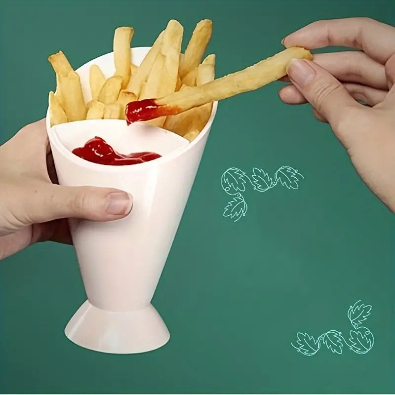 1pc French Fries Cup, Vegetable Salad Cup