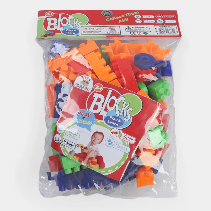 PLAY & LEARN BUILDING BLOCKS SET | 80PCS