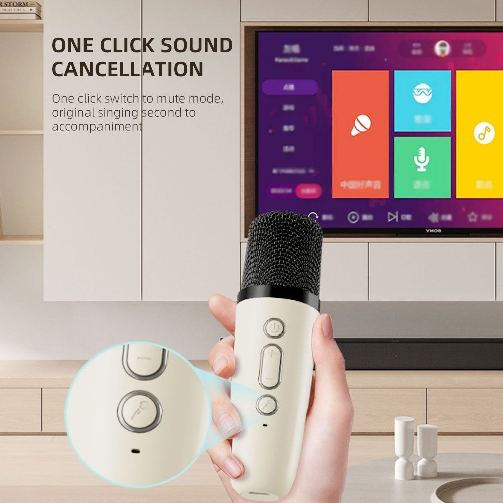 K12 Speaker High-end Bluetooth Audio Small Home Microphone Professional Children's Singing Bluetooth 5 multiples voice changer Speaker Column