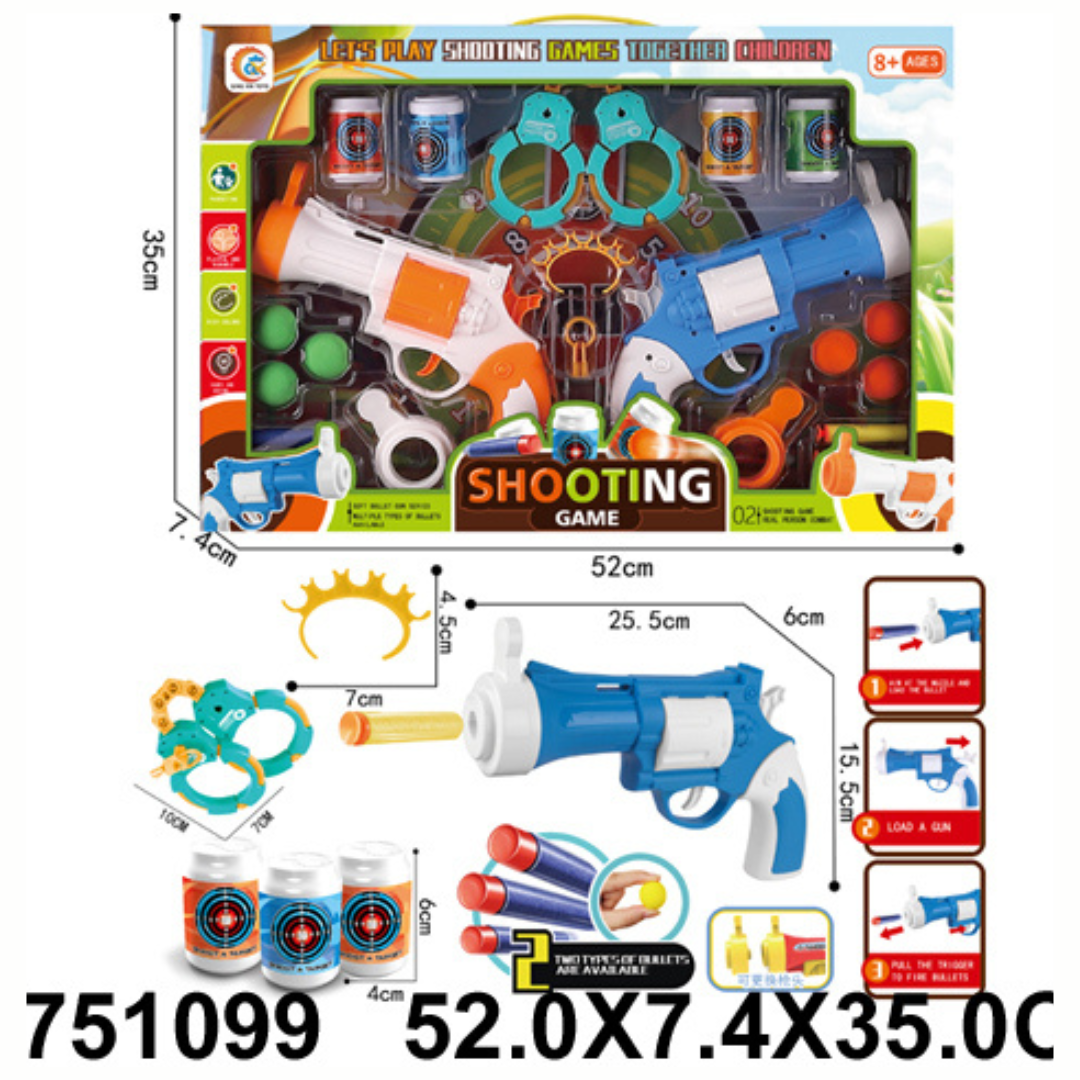SHOOTING GAME GUN SET