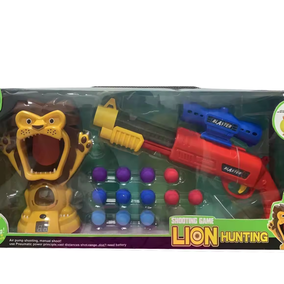 LION HUNTING GUN SET