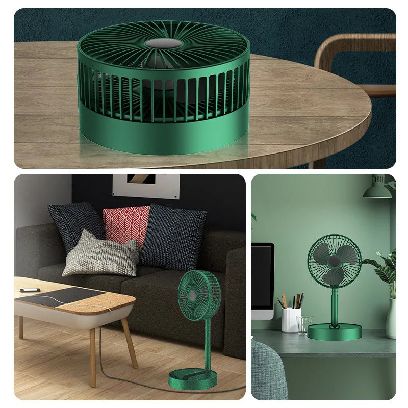 USB Flexible Portable Home Office Travel Camping RV Desk Bedroom Outdoor Fan