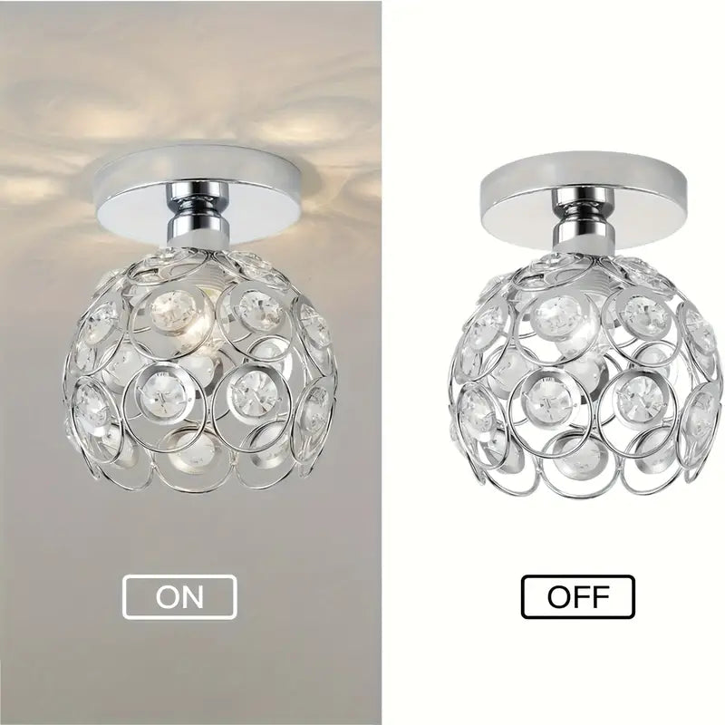 Modern Mini Crystal Ceiling Light