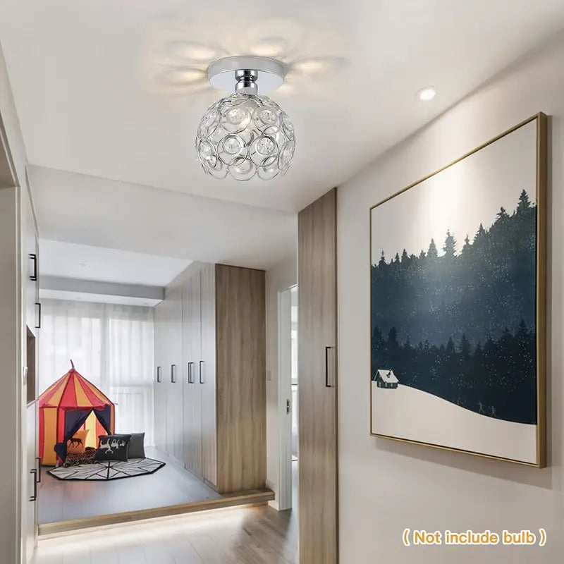 Modern Mini Crystal Ceiling Light