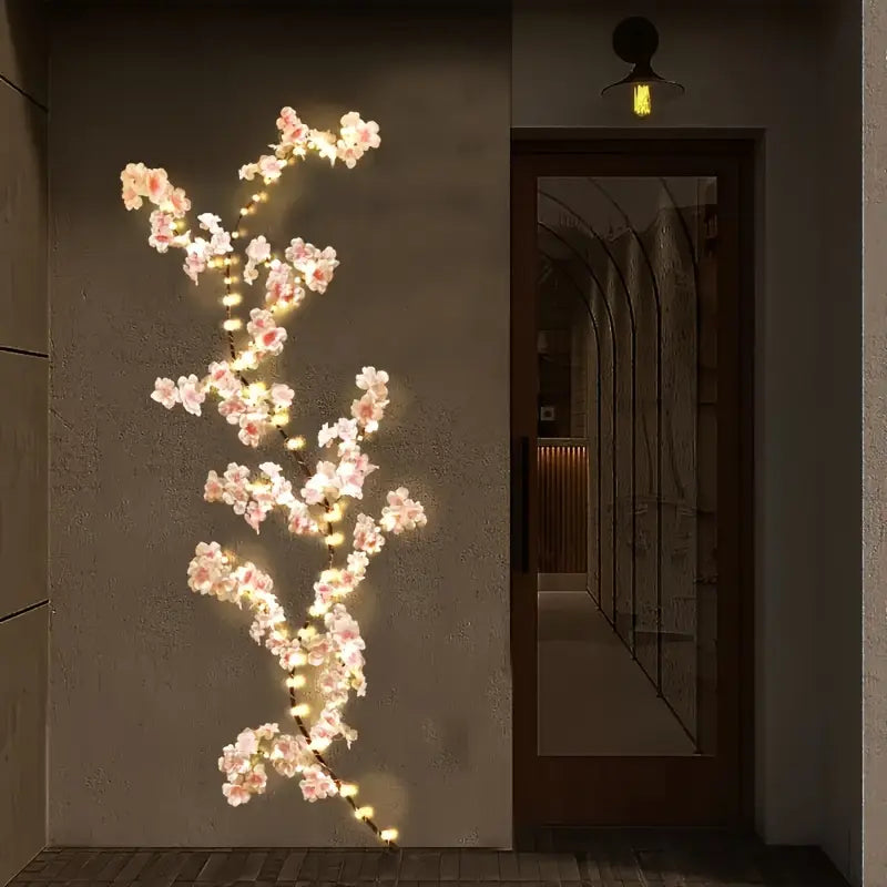 1-Pack 190cm USB Powered Cherry Blossom Branches LED Light