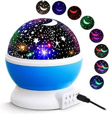 StarMaster Dream Rotating Projection Lamp Room Decor Lights Stars Sky LED Night Light Table Night Lamp Battery USB Night Light For Children