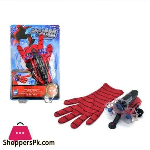 Spiderman Toys Plastic Cosplay Spiderman Glove Launcher Set With Funny Toys for kids Boys