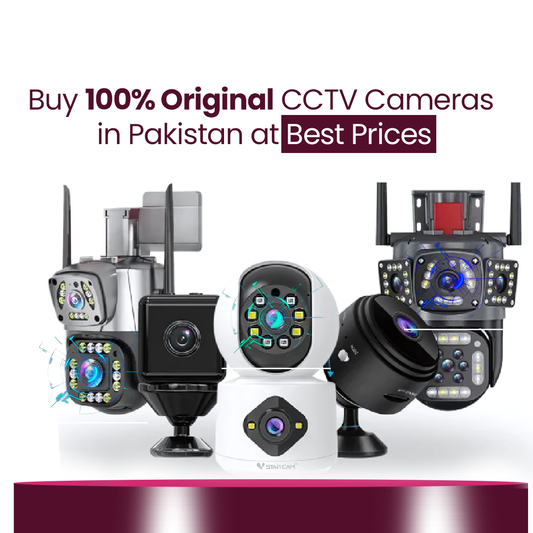 Buy 100% Original CCTV Cameras in Pakistan at Best Prices