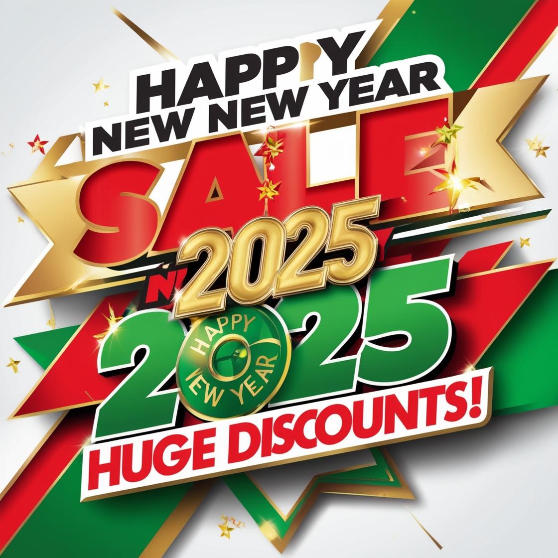 Happy New Year Sale 2025 – Huge Discounts!