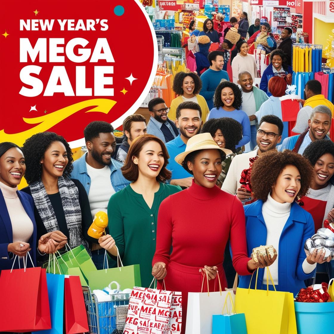 Enjoy Big Savings with the New Year Mega Sale with Lowest Prices