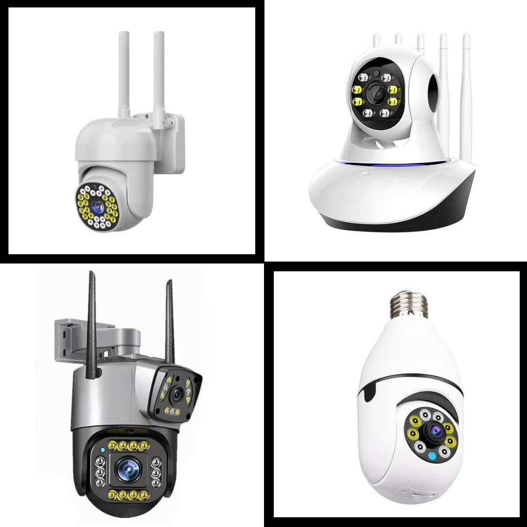 Wireless security cameras