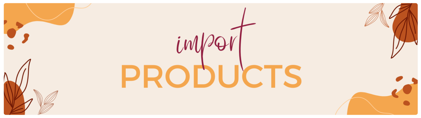 Import products