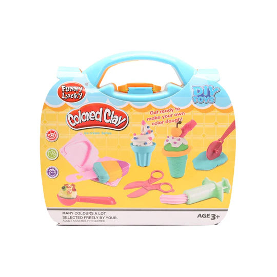 DIY Funny Lucky Colored Clay Play Set