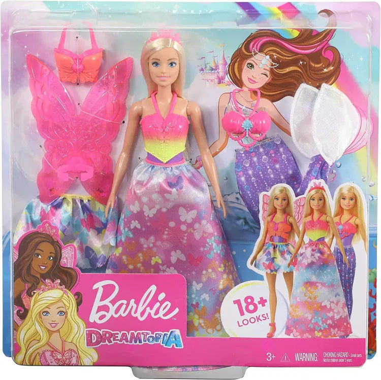 Barbie Dreamtopia Dress Up Doll Set
