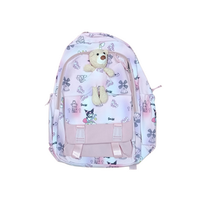 Fashion Girls School & LaptopvBackpack for Women Solid Color Laptop Backpack School Bag Teenagers Girls Travel Rucksack