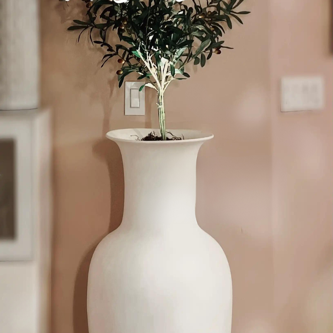 Vase Flower Pot (Without Plants)