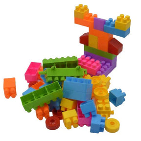 Building Blocks Toys for Kids | Learning Educational Toys Gifts for Kid | 51 pcs with zipper bag