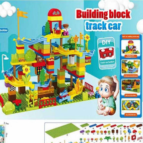 Building Block Construction Toys SetbadgeBricks Building Blocks Toy - Educational and Learning Buildings Block Toys Set For Kids Boys Girls - 90 Pcs