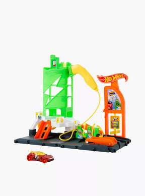 Hot Wheels City Super Recharge Fuel Station