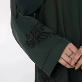 Hand Embellished Abaya Set