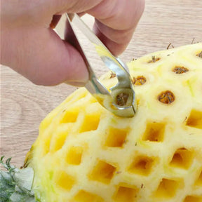 Pineapple Eye Remover Clip Fruit Core Seed Peeler Slicer Tongs Kitchen Utensil