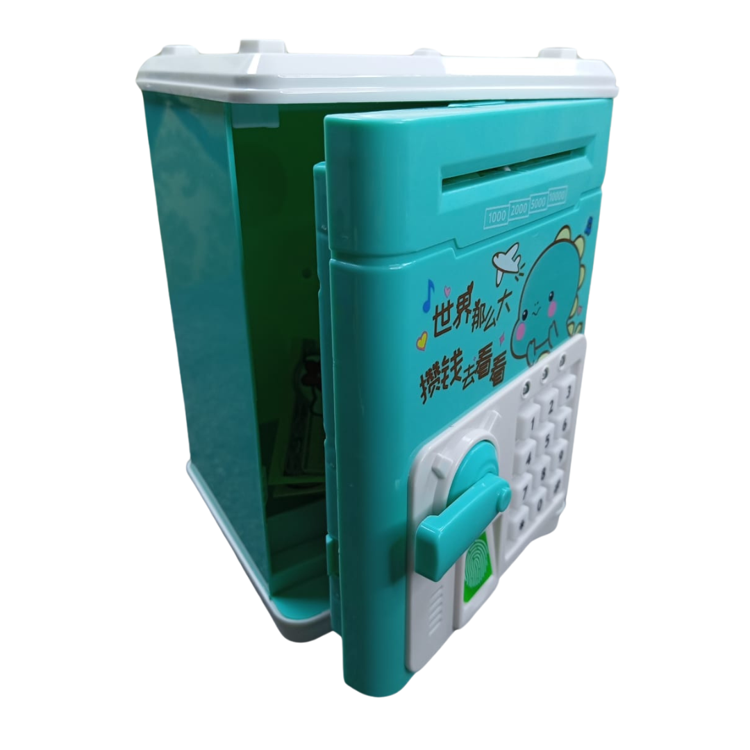 Electronic Bank Safe Box Money Boxes For Children Digital Coins Cash Saving Safe Deposit Mini ATM Machine Toys Kids Gift