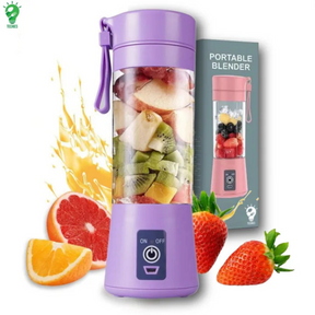 USB Chargeable Juicer Blender 6 Blades 380ml