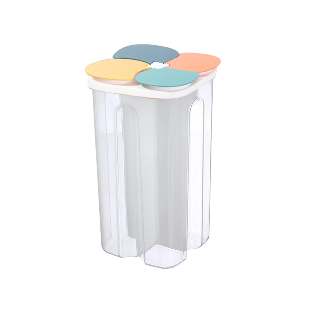 4-Grid Airtight Food Storage Container (2.3L)