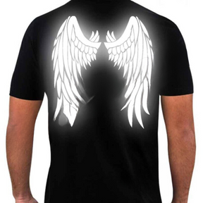 Glowing Wings Printed T-Shirt