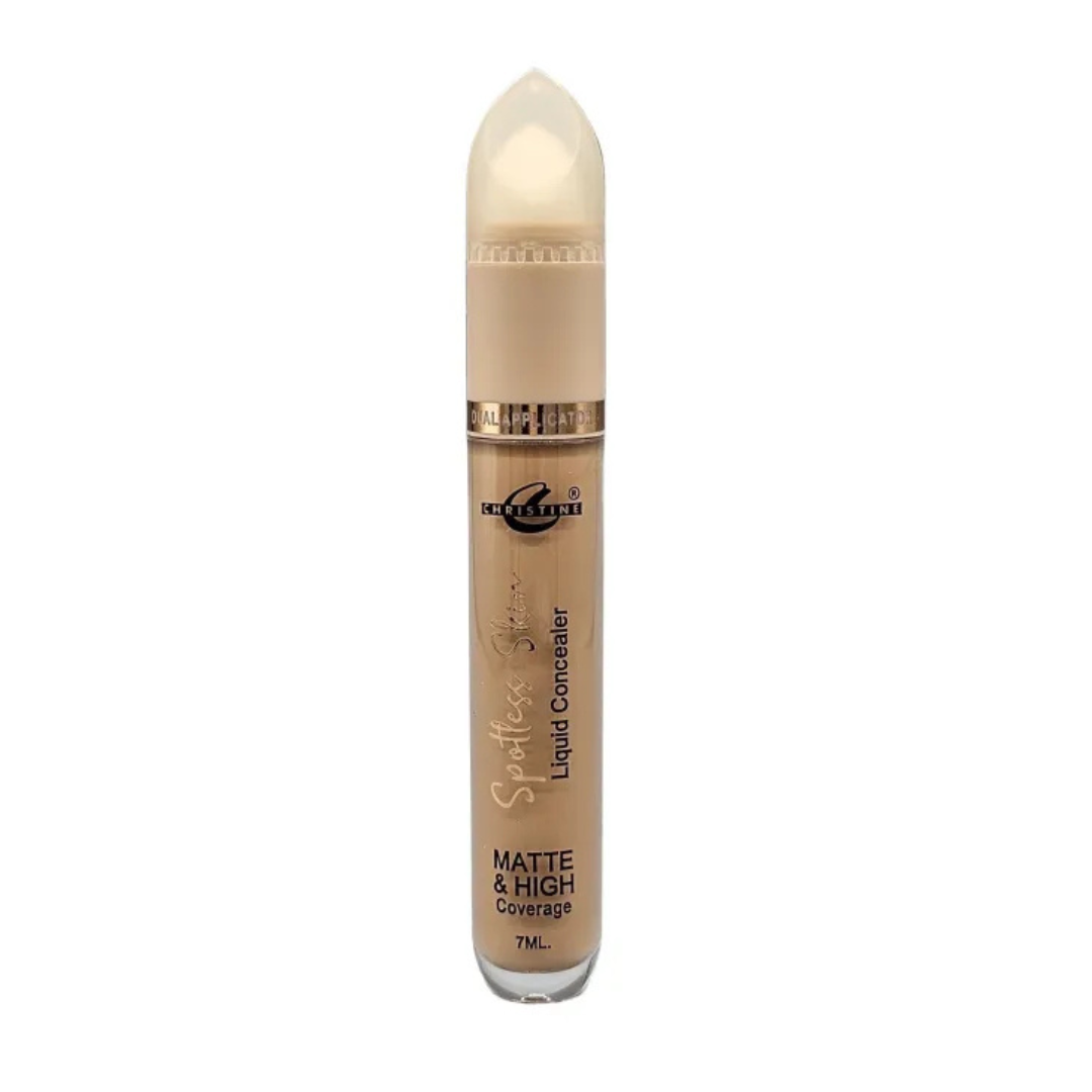 Christine Liquid Concealer Matte & High Coverage-Shade-05-Light Tan