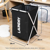 Compact Foldable Laundry Basket for Space-Saving Storag