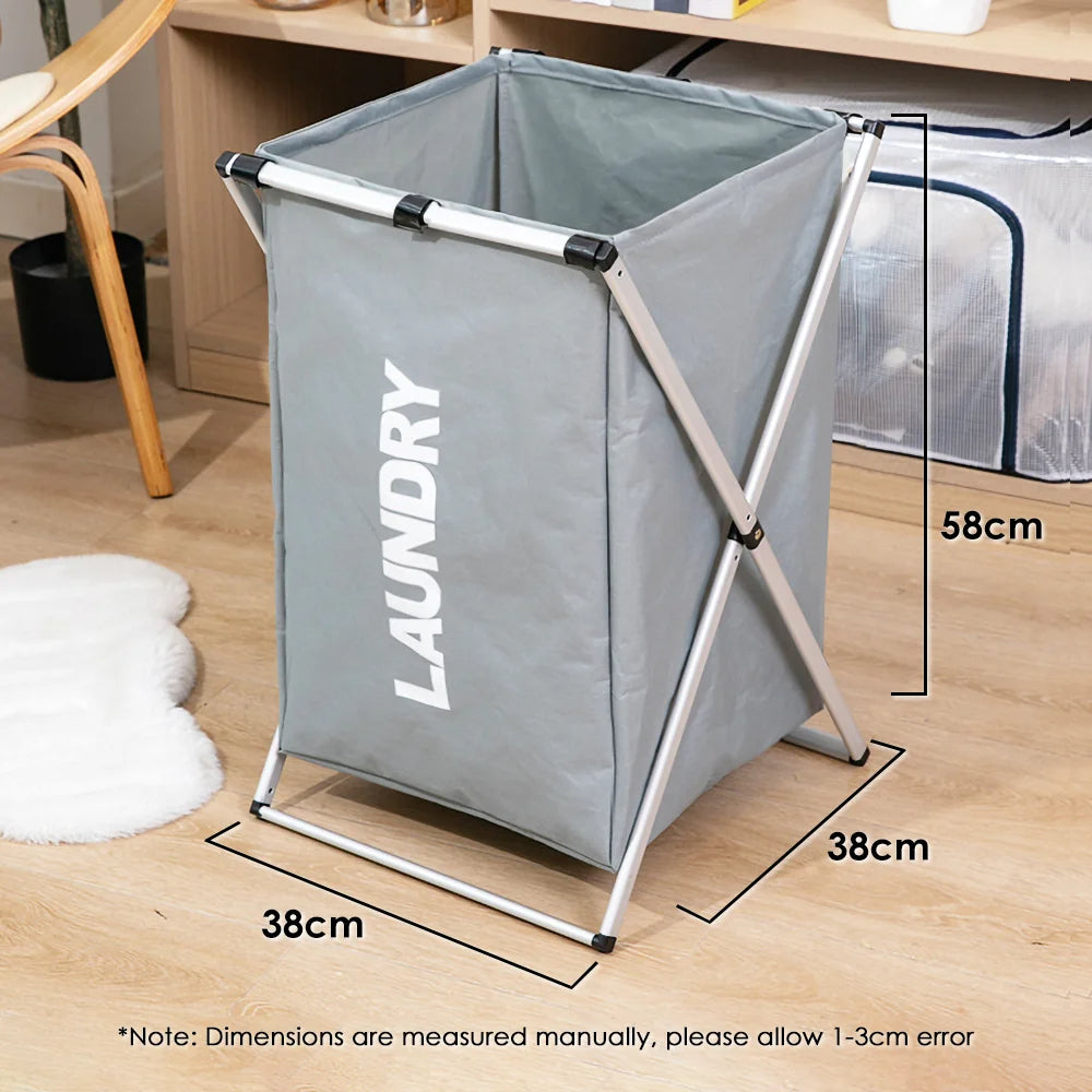 Compact Foldable Laundry Basket for Space-Saving Storag