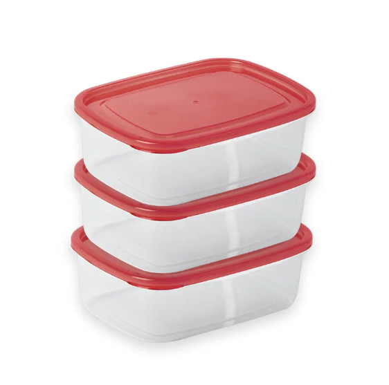 CRISPER FOOD CONTAINER 3PCS SET - S 600ML