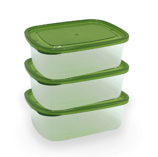 CRISPER FOOD CONTAINER 3PCS SET - S 600ML