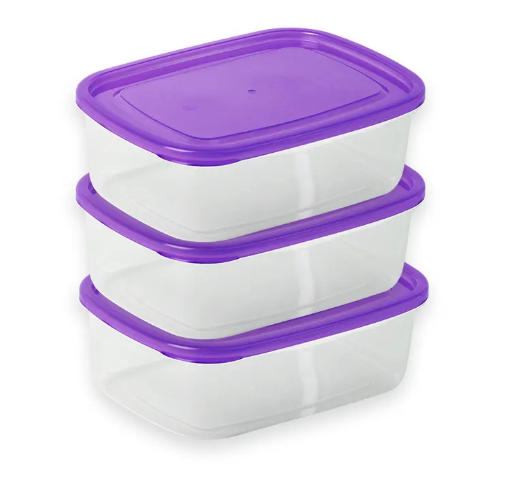 CRISPER FOOD CONTAINER 3PCS SET - S 600ML