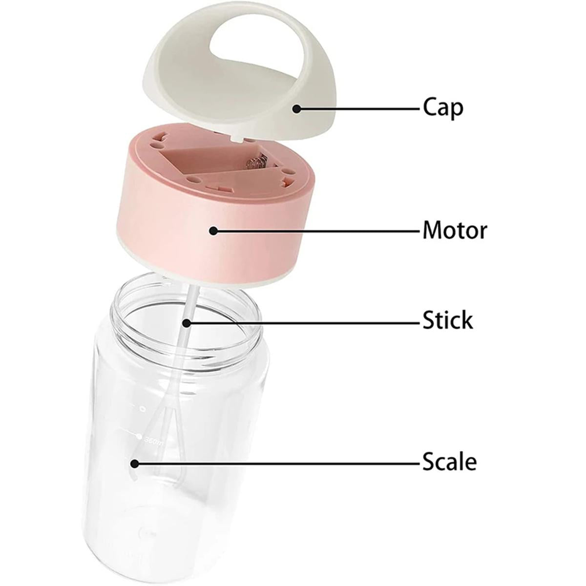 Electric Protein Shaker Bottle Mixer Coffee Portable Automatic Stirring Cup