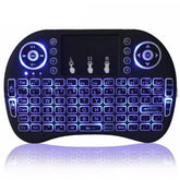 MINI TOUCH PAD RF 500 WIRELESS WITH 3 COLOUR BACKLIGHT KEYBOARD MOUSE