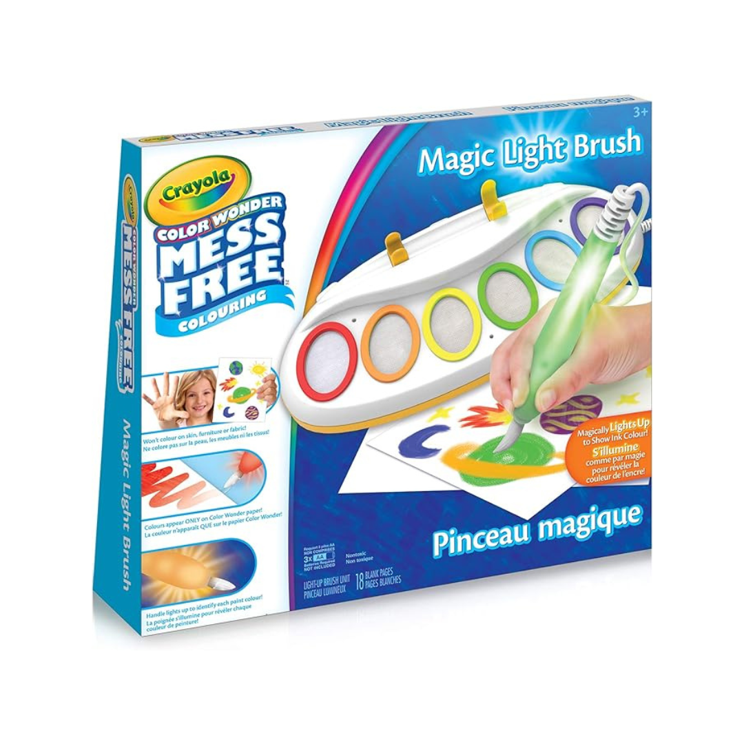 Crayola Color Wonder Mess-Free Magic Light Brush, Creative Toys