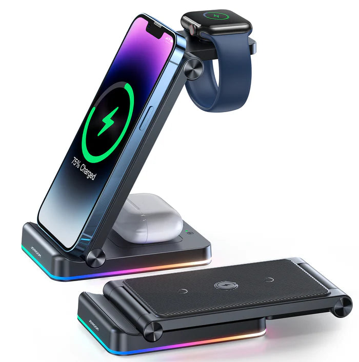 Joyroom 3-in-1 Foldable Wireless Charging Station Orignal