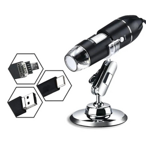 3 in 1 USB Digital Micr, Camera, Adjustable with PC Bracket, 1600X