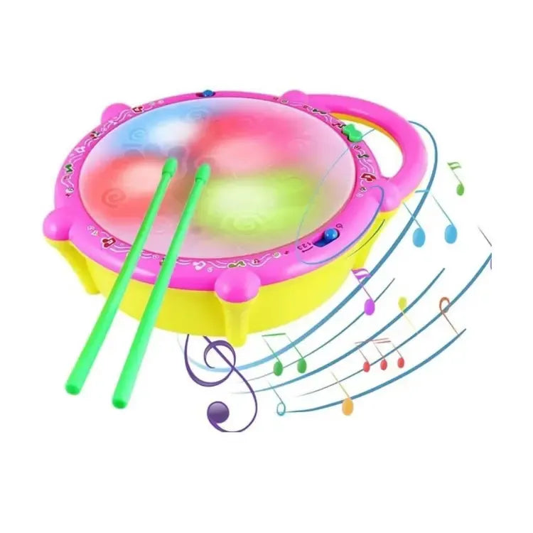 Flash Stick drum toy for kids 3D Flash Drums Toys for Kids with Lights, Good Quality Plastic