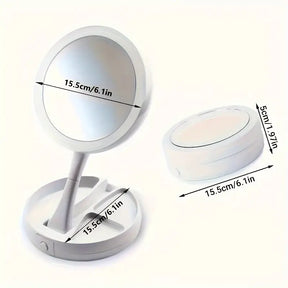 1pc Foldable Makeup Mirror