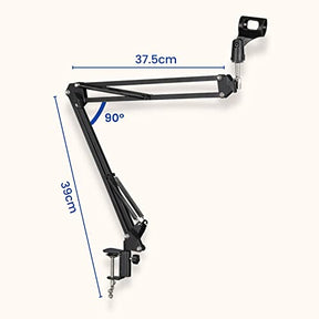 SYGA 35 Metal Cantilever Microphone Desktop Universal Capacitor Wheat Stand